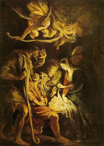 Peter Paul Rubens The Adoration of the Shepherds oil painting picture